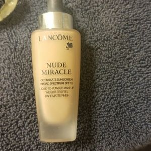 Lancome nude miracle foundation